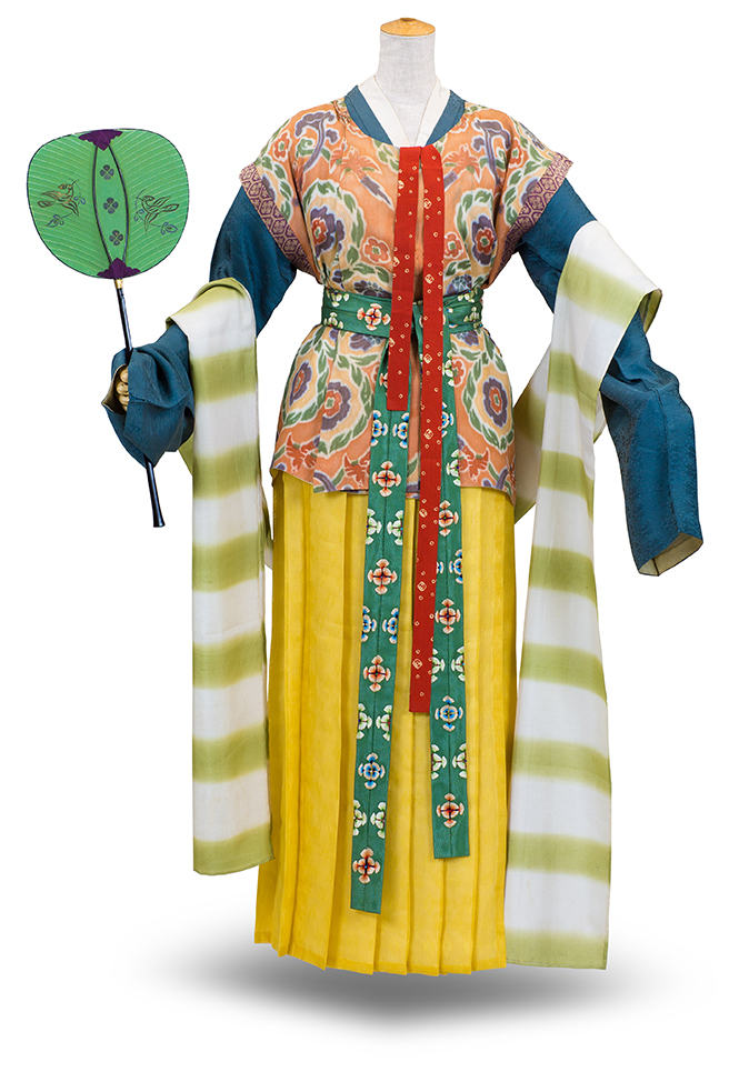 飛鳥・奈良時代の衣装 【再現】1931年 ※京都染織文化協会所蔵