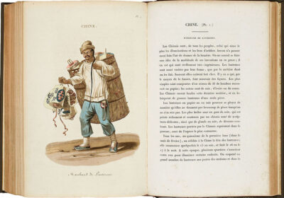 『各国民の服装、風俗、慣習』エリエス著　1821年 ※文化学園大学図書館蔵